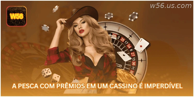 A pesca com prêmios em um cassino é imperdível.