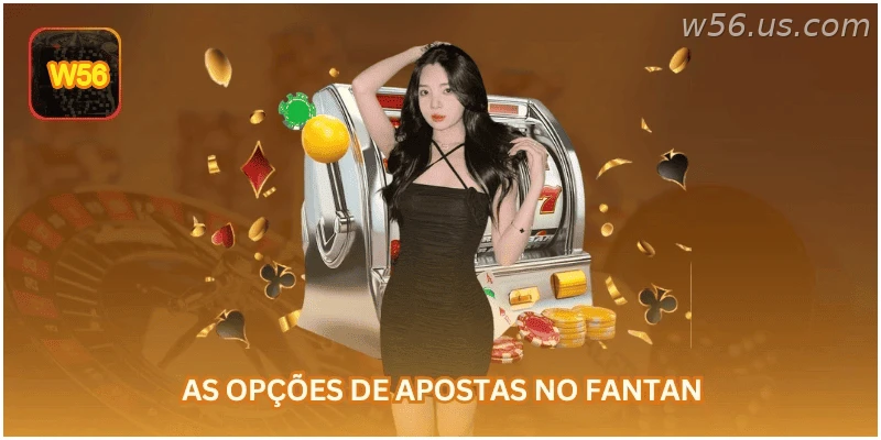 Opções de apostas disponíveis no jogo Fantan.