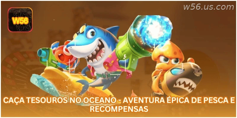 Caça Tesouros no Oceano - Aventura Épica de Pesca e Recompensas.
