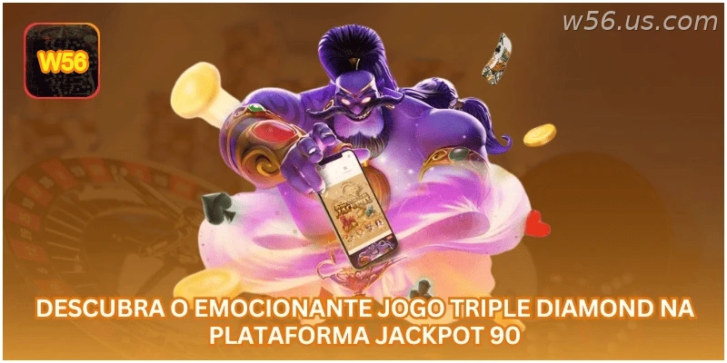 Conheça o slot Triple Diamond na plataforma Jackpot 90.