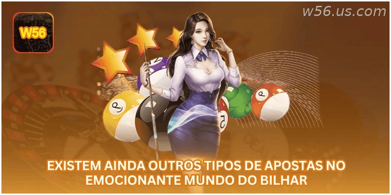 Outros tipos de apostas no bilhar online.