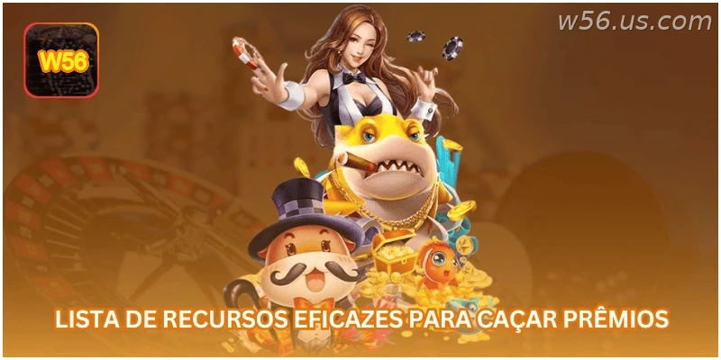 Lista de recursos úteis para jogar pesca online.