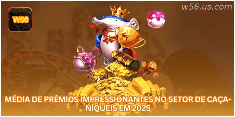 Média de prêmios e multiplicadores no jogo Rei da Pesca.