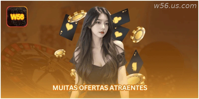 Ofertas e promoções para jogos de cassino ao vivo.