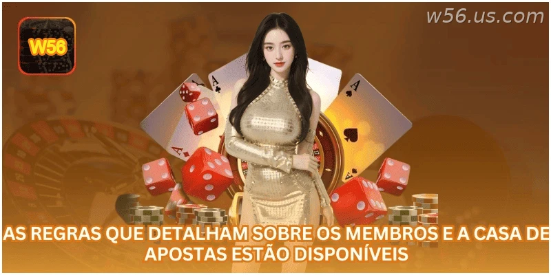 Direitos e deveres definidos entre a casa de apostas e os jogadores.