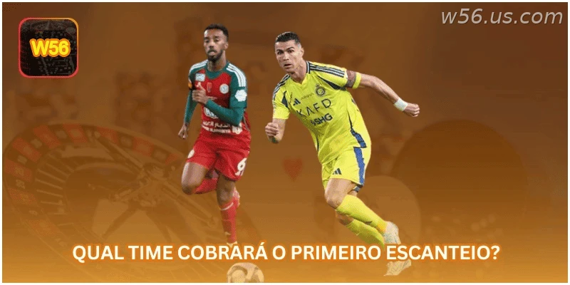 Previsão do primeiro escanteio em partidas de futebol.
