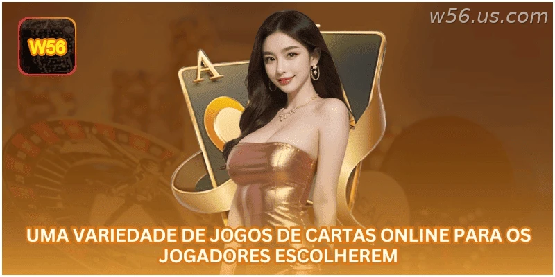 Uma variedade de jogos de cartas online para os jogadores escolherem.